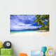 scenic Seychelles Beach Wall Mural