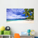 scenic Seychelles Beach Wall Mural