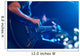 Guitarist on stage for background, soft and blur concept Wall Mural