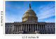 The United States Capitol, in Washington, DC. Wall Mural