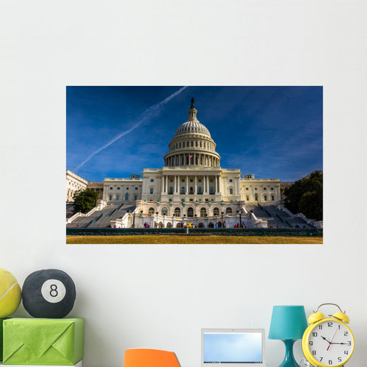 The United States Capitol, Washington, DC. Wall Mural