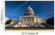 The United States Capitol, Washington, DC. Wall Mural