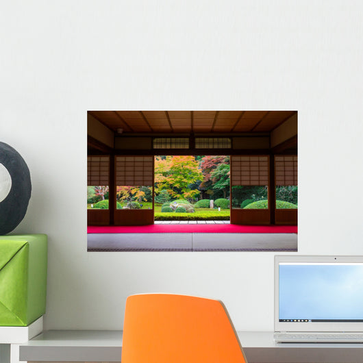 Japanese garden Wall Mural