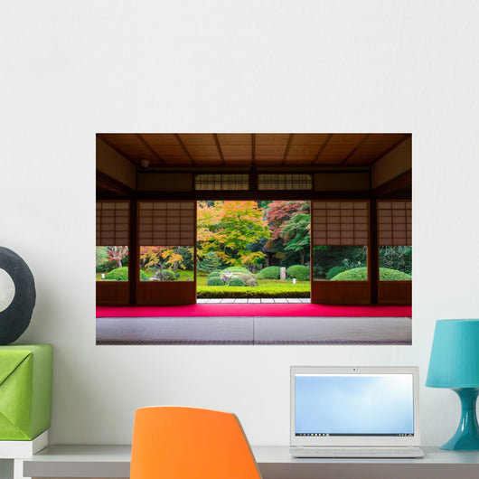Japanese garden Wall Mural
