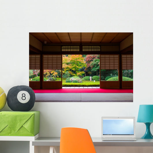Japanese garden Wall Mural