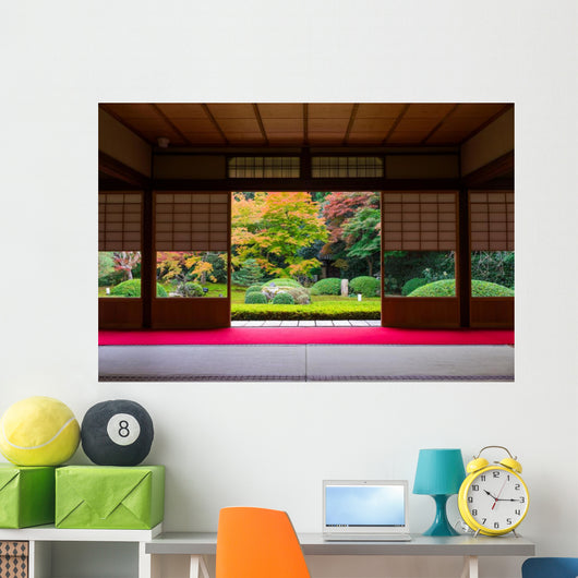 Japanese garden Wall Mural
