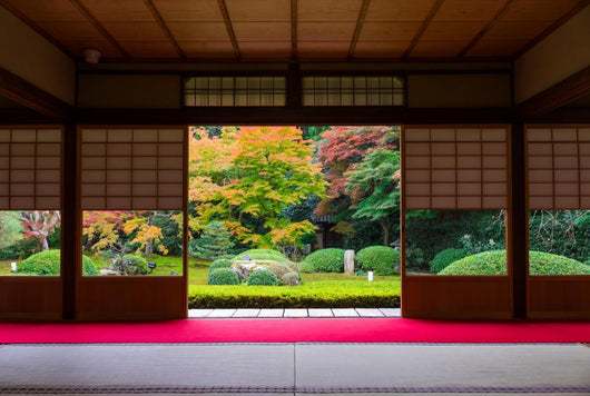 Japanese garden Wall Mural