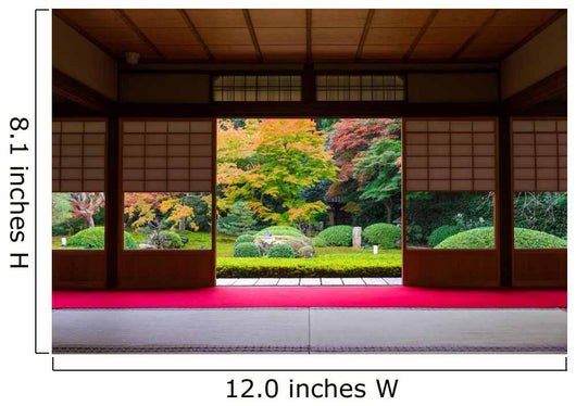 Japanese garden Wall Mural
