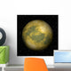 Abstract Pluto planet generated texture background Wall Mural