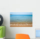 Serene Mediterranean Beach Wall Decal