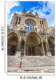 La cathédrale Notre de Dame de Chartres ,en France Wall Mural