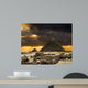 Pyramids at Giza on the background of the Sunset,Cairo, Egypt Wall Mural