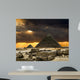 Pyramids at Giza on the background of the Sunset,Cairo, Egypt Wall Mural