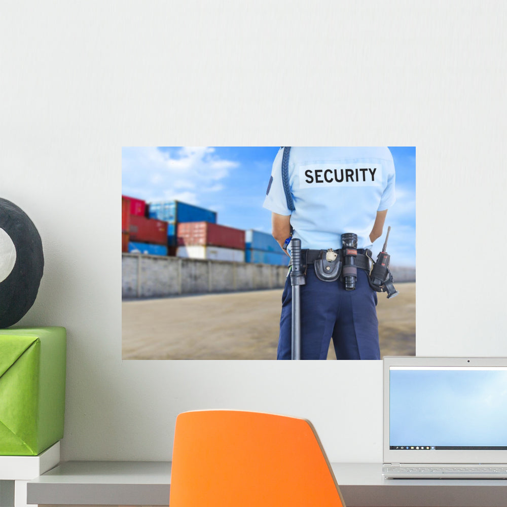 Security Guard Wall Mural – Wallmonkeys