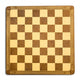 Antique Checkerboard Background Wall Decal