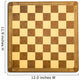 Antique Checkerboard Background Wall Decal