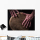 Motion Picture of a bongo Player Wall Mural
