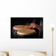 Motion Picture of a bongo Player Wall Mural