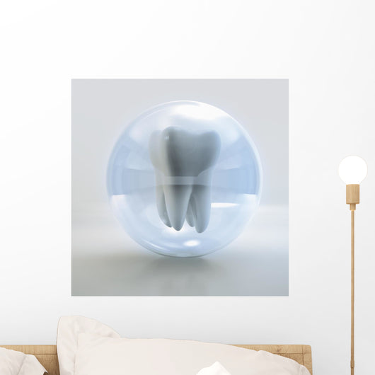 Protecting teeth Wall Mural