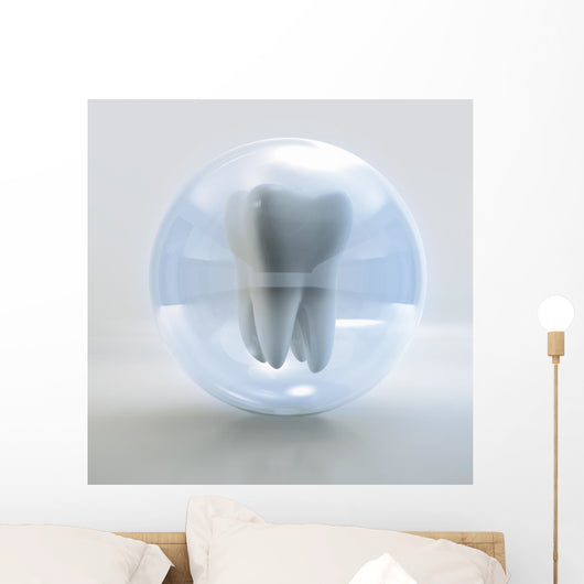Protecting teeth Wall Mural