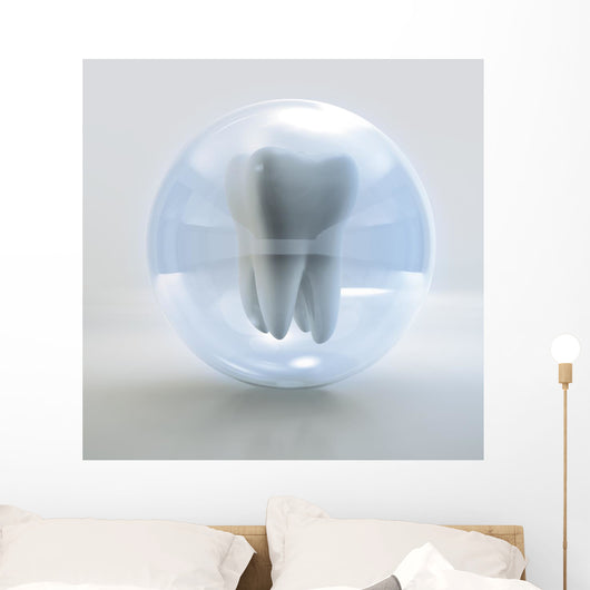 Protecting teeth Wall Mural