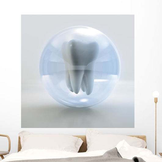Protecting teeth Wall Mural