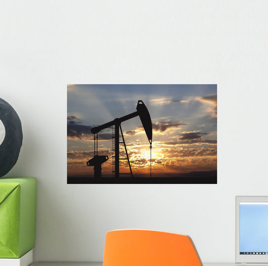 Oil pump Wall Mural