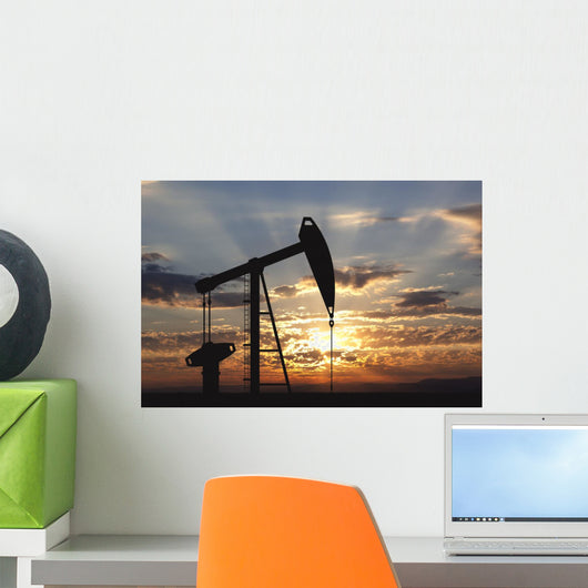 Oil pump Wall Mural