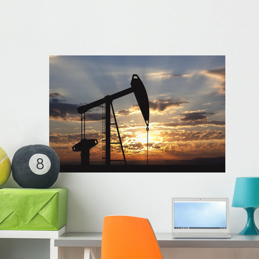 Oil pump Wall Mural
