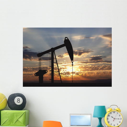 Oil pump Wall Mural