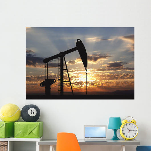 Oil pump Wall Mural