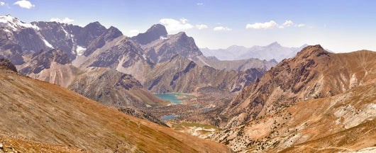 Panorama Mountains Lake Kulikolon Wall Decal