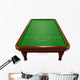 Snooker Table Isolated Wall Decal