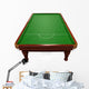 Snooker Table Isolated Wall Decal