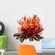 Fire of campfire with firewood Wall Decal