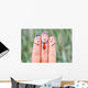 Happy three fingers Wall Mural