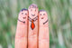 Happy three fingers Wall Mural