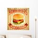 Fast Food Poster Wall Decal