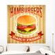 Fast Food Poster Wall Decal