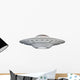 Sci-fi Ufo Wall Decal