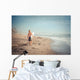 Man Surfer Walking along Wall Decal