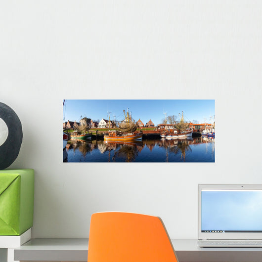 Greetsiel Fishing Boats Wall Decal