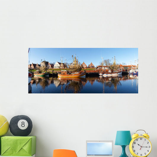 Greetsiel Fishing Boats Wall Decal