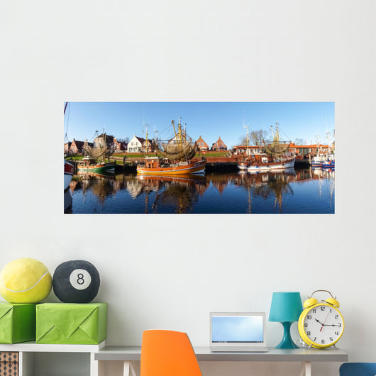 Greetsiel Fishing Boats Wall Decal