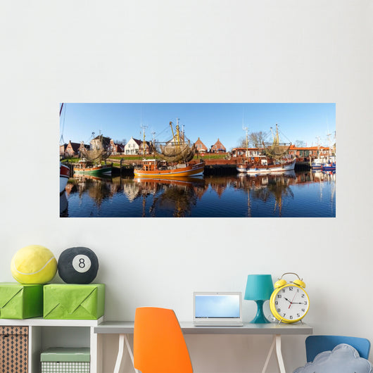 Greetsiel Fishing Boats Wall Decal