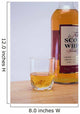 glass of whiskey Wall Mural