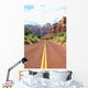 Canyon road mountains Wall Mural
