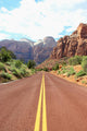 Canyon road mountains Wall Mural