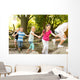 Kinder auf dem Spielplatz Wall Mural
