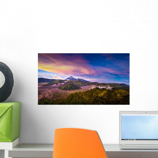 Mount Bromo Volcano East Wall Decal